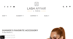 Desktop Screenshot of lashaffair.com